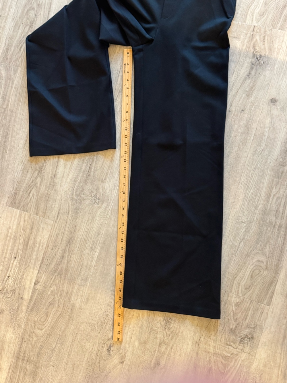 SPANX Wide Leg Ponte Pants black size medium like new - Picture 7 of 11